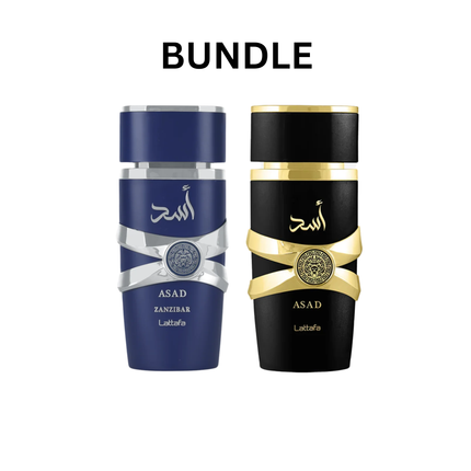 Lattafa Asad & Asad Zanzibar | 2 x 100ml Bundle Deal