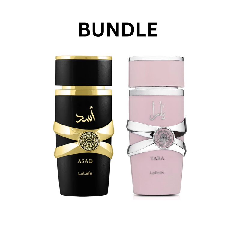 Lattafa Asad & Yara | 2 x 100ml Bundle Deal