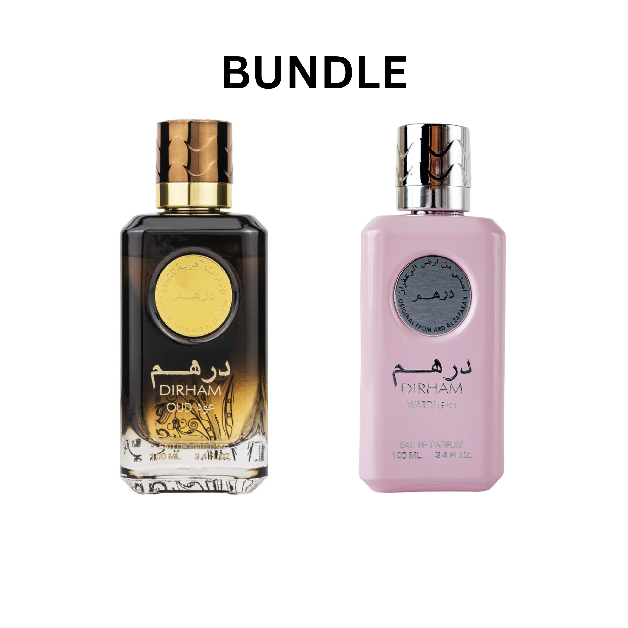 Dirham Oud & Dirham Wardi By Ard Al Zaafaran | 2x100ml Bundle Deal