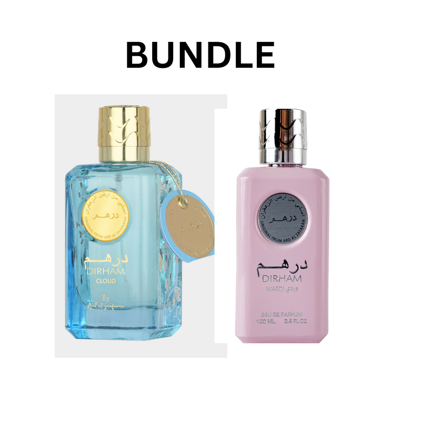 Ard Al Zaafaran Dirham Cloud & Dirham Wardi |2 x 100ml Bundle Deal
