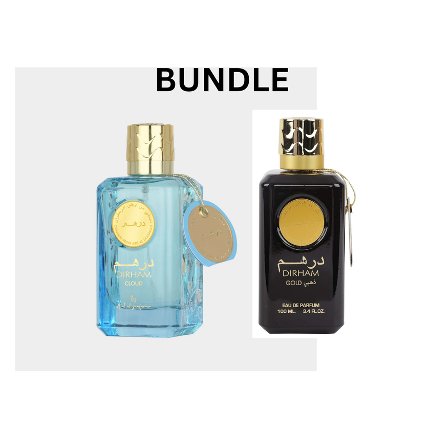 Ard Al Zaafaran Dirham Cloud & Dirham Oud |2 x 100ml Bundle Deal