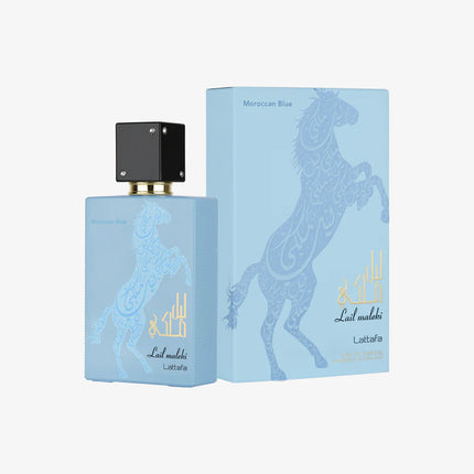 Lail Maleki Moroccon Blue Eau De Parfum 100ml By Lattafa Perfumes