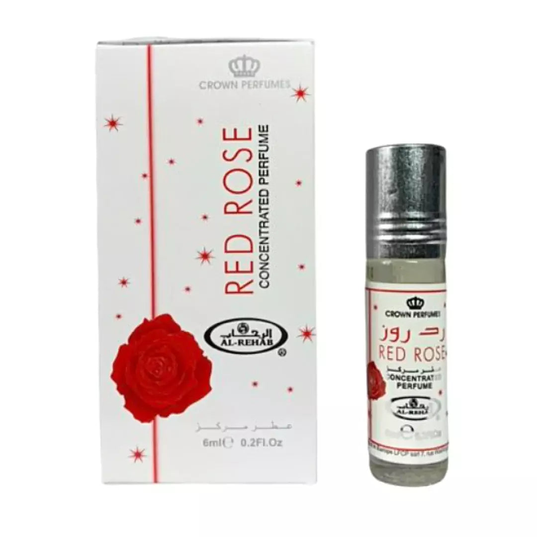 Red Rose  6ml  Concentrated Perfume Oil - Al Rehab