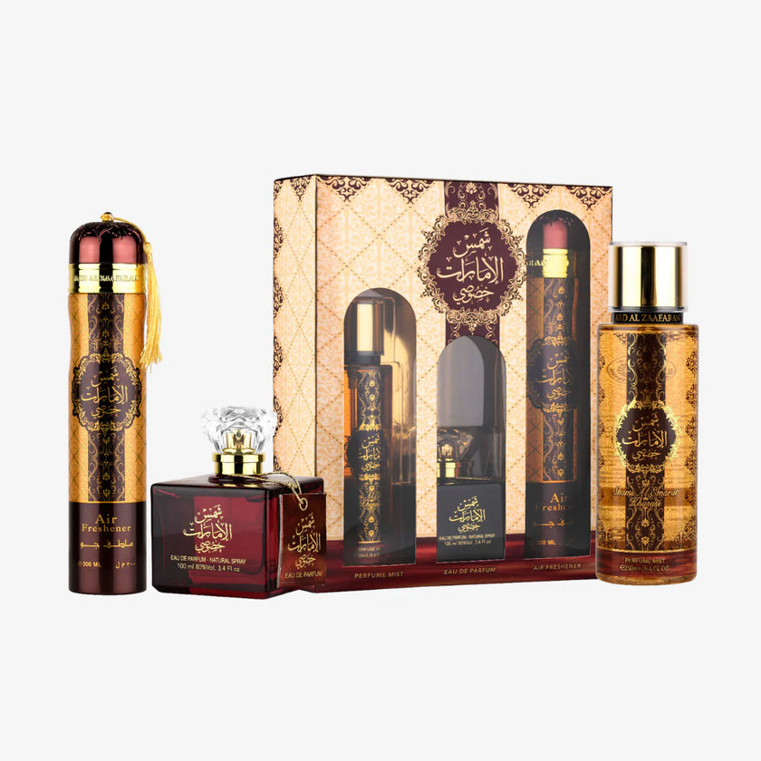 Ard Al Zaafaran Shams Al Emarat Khususi Gift Set