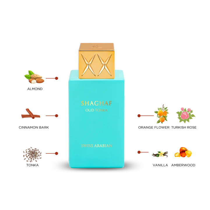SWISS ARABIAN SHAGHAF OUD TONKA FOR UNISEX
