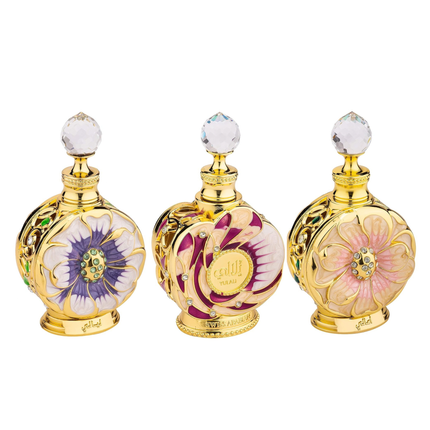 Swiss Arabian Layali + Amaali+ Yulali  15ml Perfume Oil Women's Collection