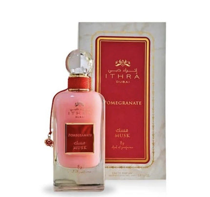 Pomegranate Ithra Dubai Musk Eau De Parfum 100ml By Ard Al Zaafaran