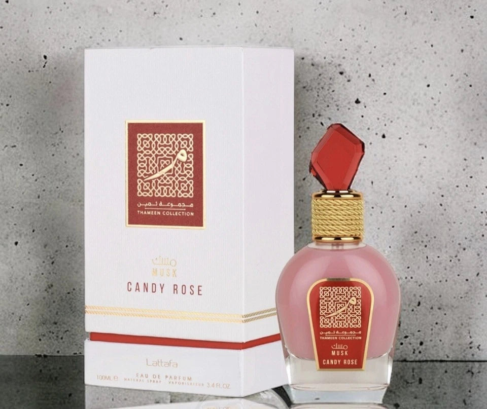 Musk Candy Rose Eau De Parfum 100ml By Lattafa