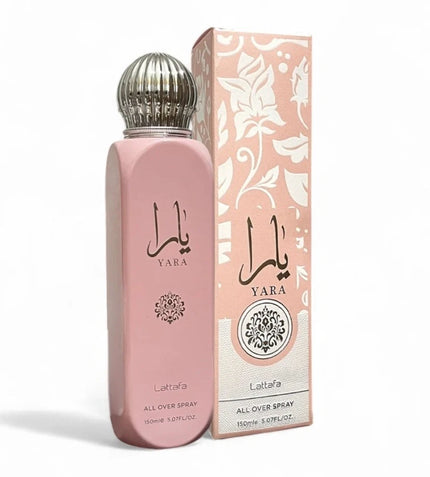 Yara Pink All Over Spray 150ml By Lattafa